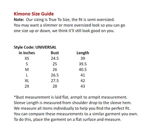 Universal in Goldbar Light Kimono Coat with tie belt