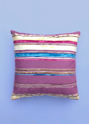 Pink Tropical Island Hues Inspired Cushion Cover