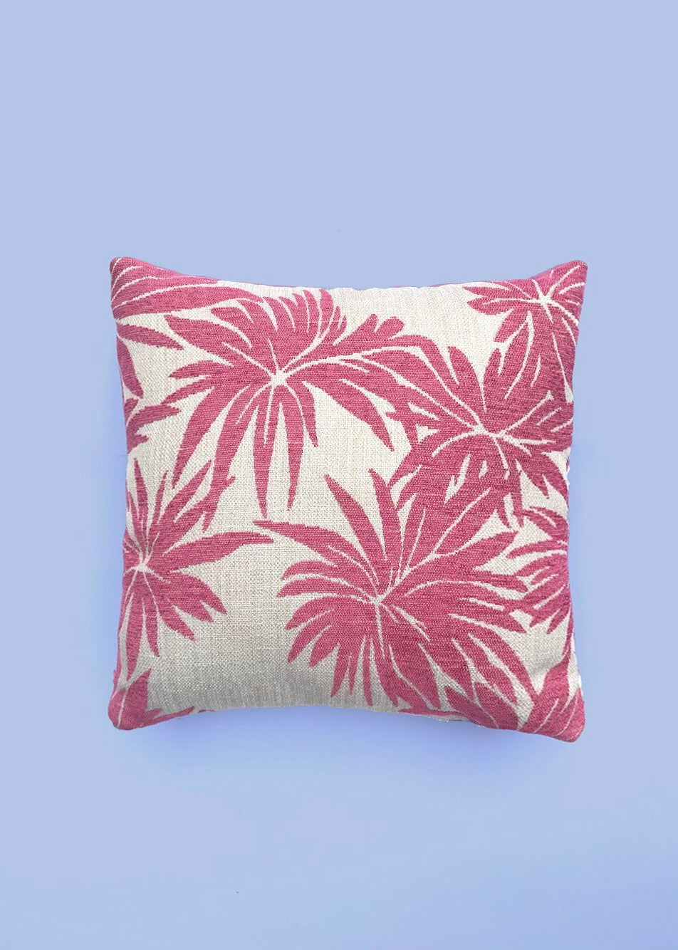 Pink Tropical Island Hues Inspired Cushion Cover